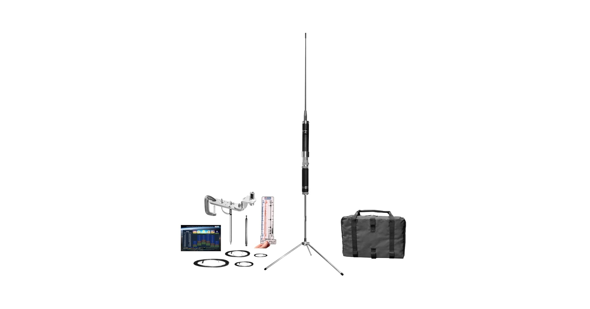 【アマチュア無線 SUPER ANTENNA MP1DXTR80】 Super Antenna MP1DXTR80 HF SuperWhip Tripod All Band 80m MP1